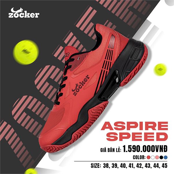 Giày Pickleball Zocker Aspire Speed